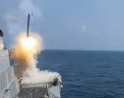 The U.S. Navy Arleigh Burke-class guided-missile destroyer USS Delbert D. Black fires a Tomahawk Land Attack Missile (TLAM) in support of the Operation Epic Fury attack on Iran from an undisclosed location February 28, 2026. U.S. Navy/Handout via REUTERS THIS IMAGE HAS BEEN SUPPLIED BY A THIRD PARTY/Us Navy