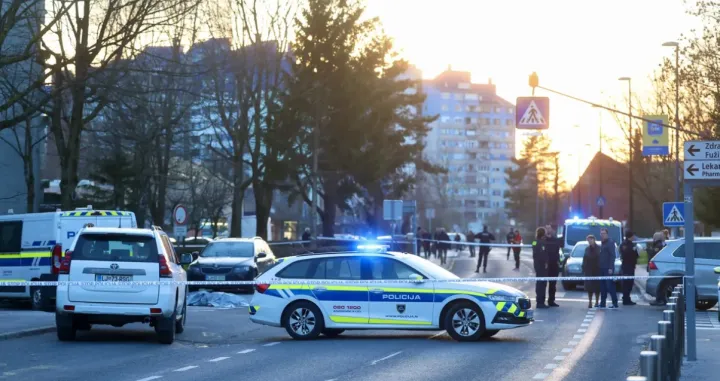 Ubistvo, Ljubljana, policija, slovenačka policija, ubijeni mu&scaron;karac prijetio prolaznicima nožem/Damjan Žibert