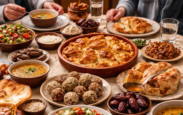 Iftarska trpeza/Ilustracija