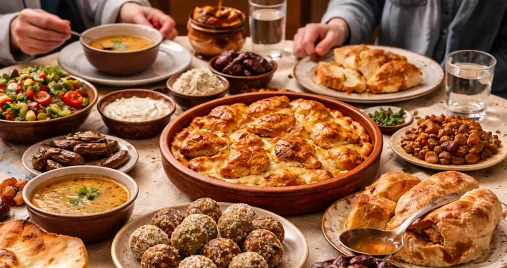 Iftarska trpeza/Ilustracija