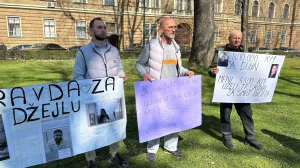 Protest u Sarajevu/Amir Papić