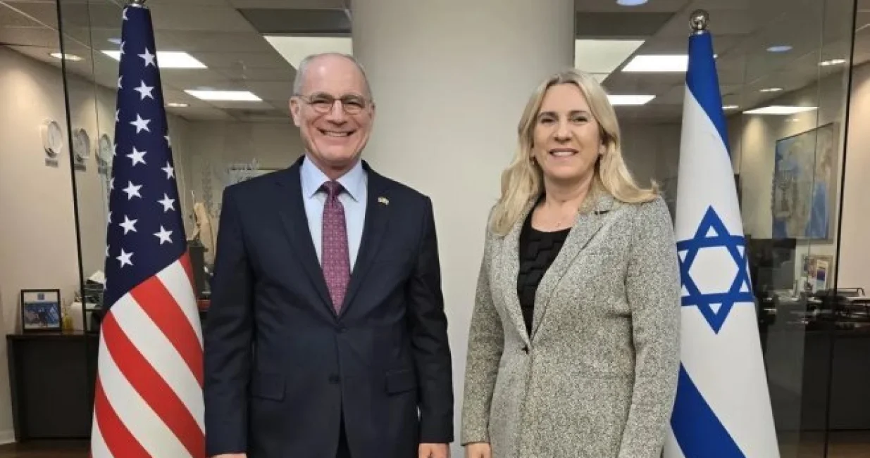 Ambasador Izraela u SAD-u Yechiel Leiter i članica Predsjedni&scaron;tva BiH Željka Cvijanović/Instagram