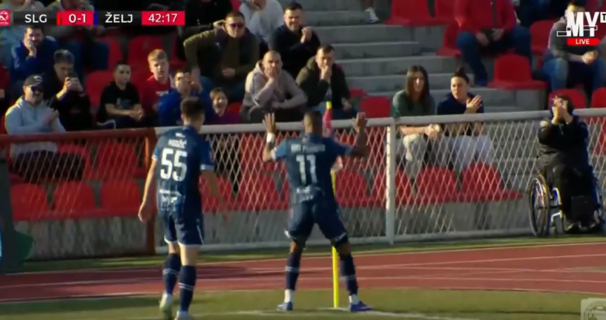 Gol Peixota protiv Sloge/Foto: 