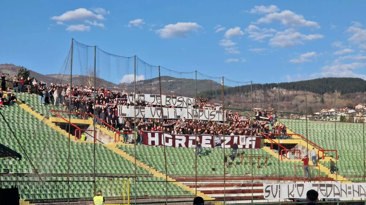 Parola Hordi zla na utakmici sa Rudarom/Foto: 