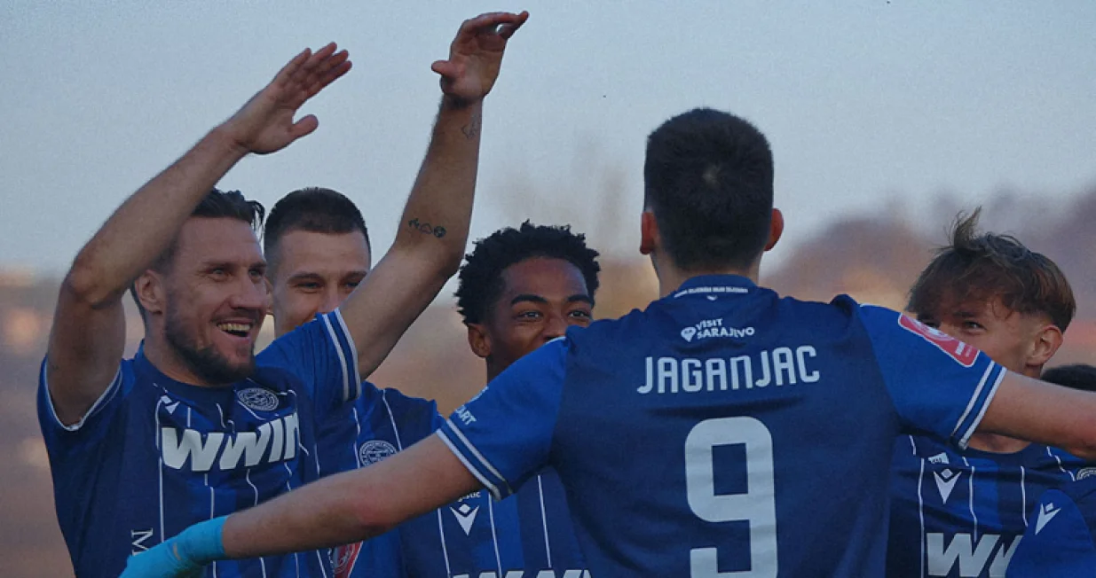 Željo slavio protiv Sloge (FOTO: FK Željezničar)/Foto: 