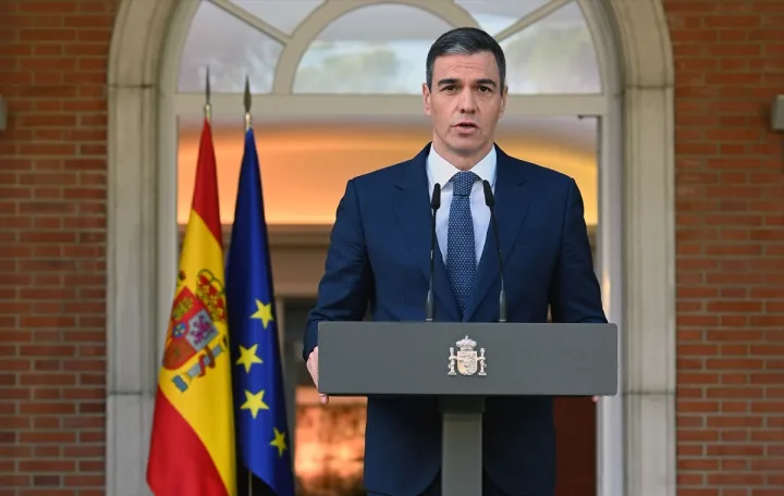 Pedro Sanchez, obraćanje naciji, &Scaron;panija priznala Palestinu/Anadolija