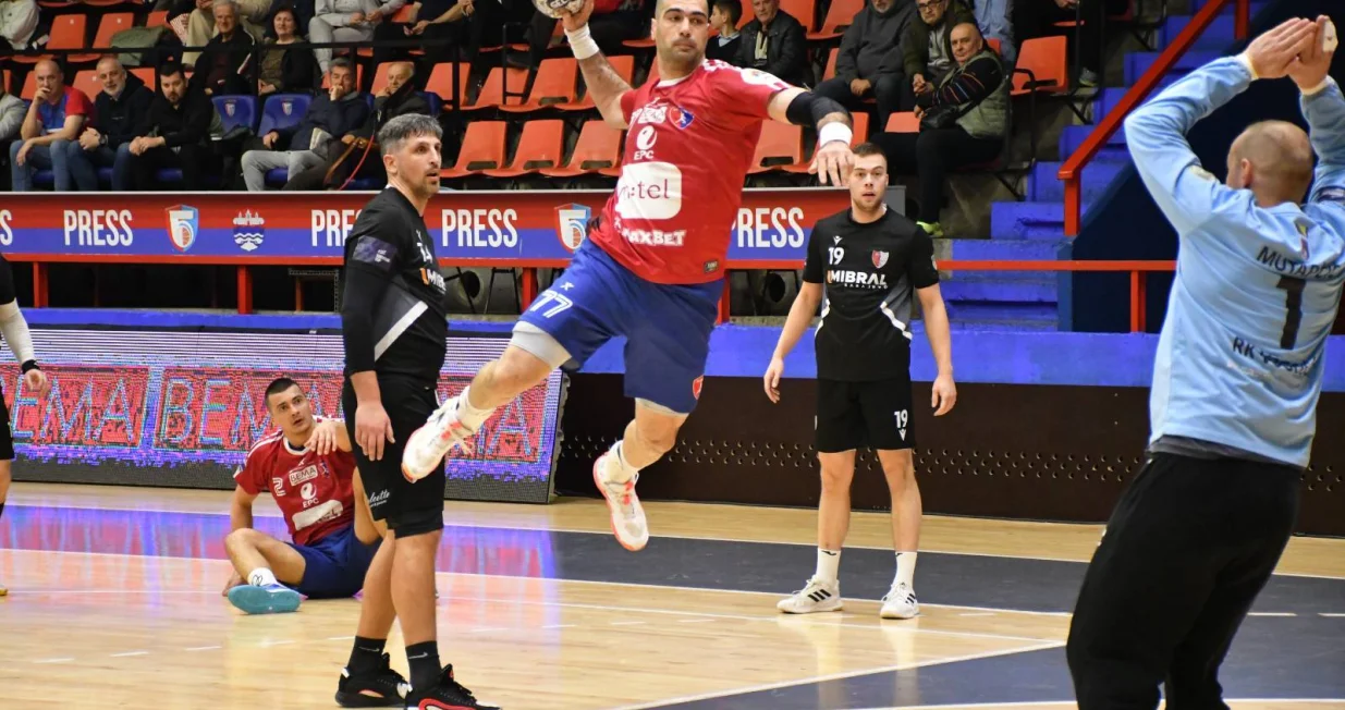 Detalj sa utakmice RK Borac - RK Vogo&scaron;ća (FOTO: Vladimir &Scaron;utvić/Borac-Sport)/Foto: Vladimir &Scaron;utvić/borac-sport 