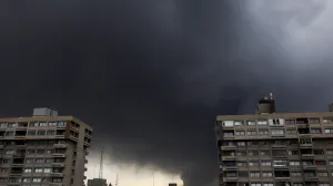 Smoke rises following an explosion, amid the U.S.-Israeli conflict with Iran, in Tehran, Iran, March 8, 2026. Majid Asgaripour/WANA (West Asia News Agency) via REUTERS ATTENTION EDITORS - THIS PICTURE WAS PROVIDED BY A THIRD PARTY  TPX IMAGES OF THE DAY/Majid Asgaripour