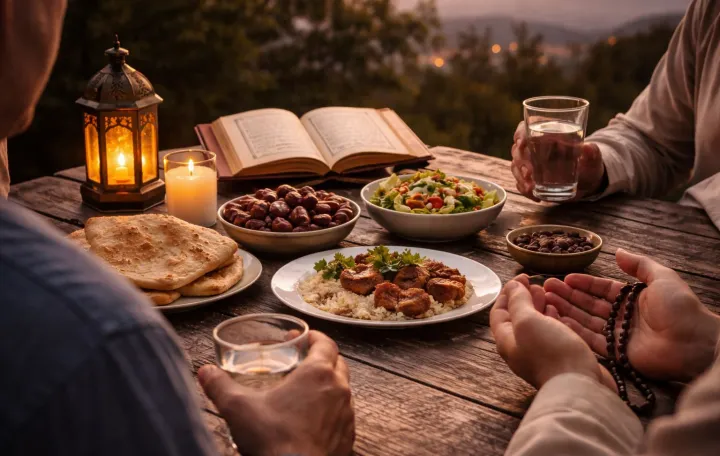 Iftarska trpeza/Ilustracija