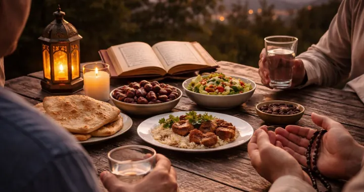 Iftarska trpeza/Ilustracija