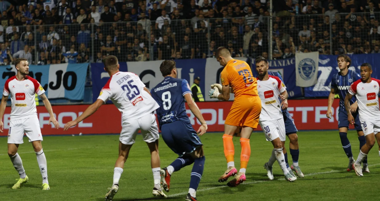 Željezničar - Borac/Foto: 