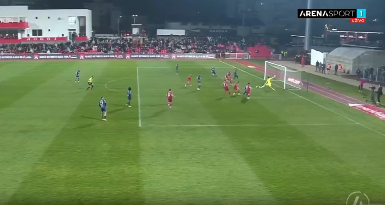 Pogodak Alića/Foto: 