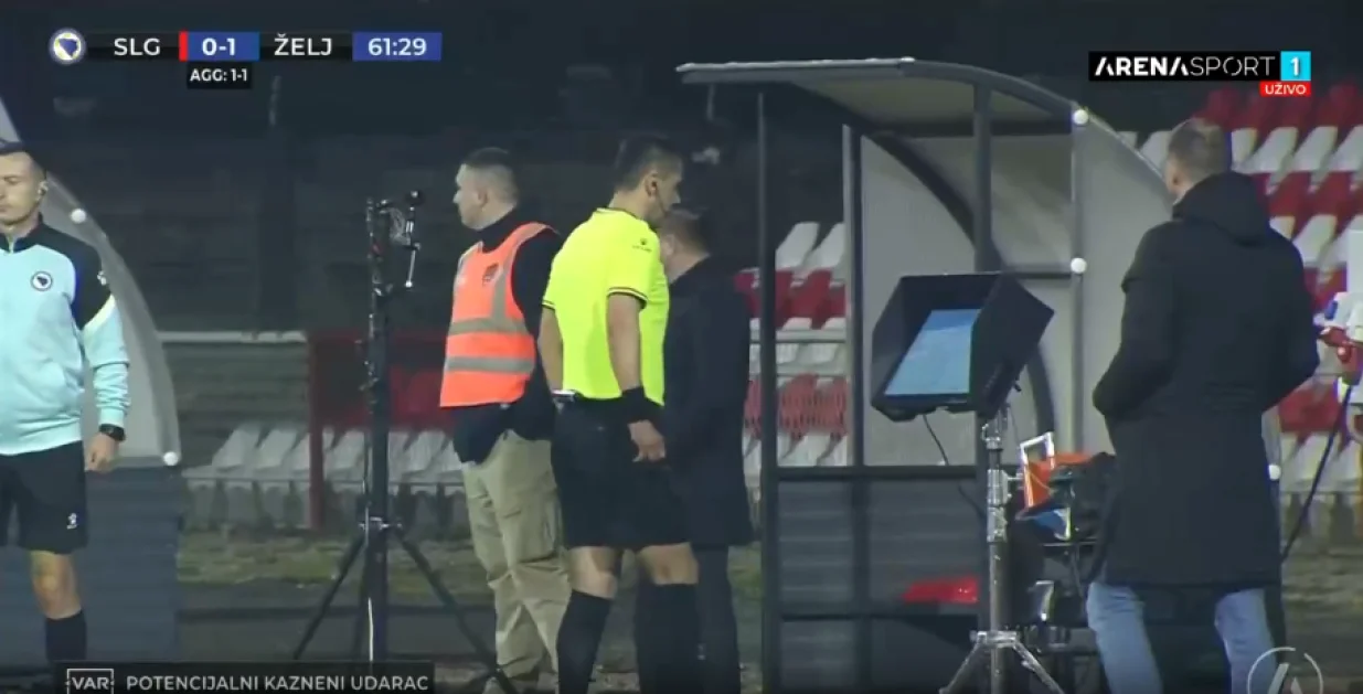 Penal za Željezničar/Foto: 