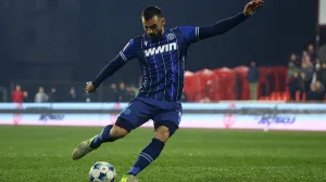 Sulejman Krpić utakmici protiv Sloge/Foto: 