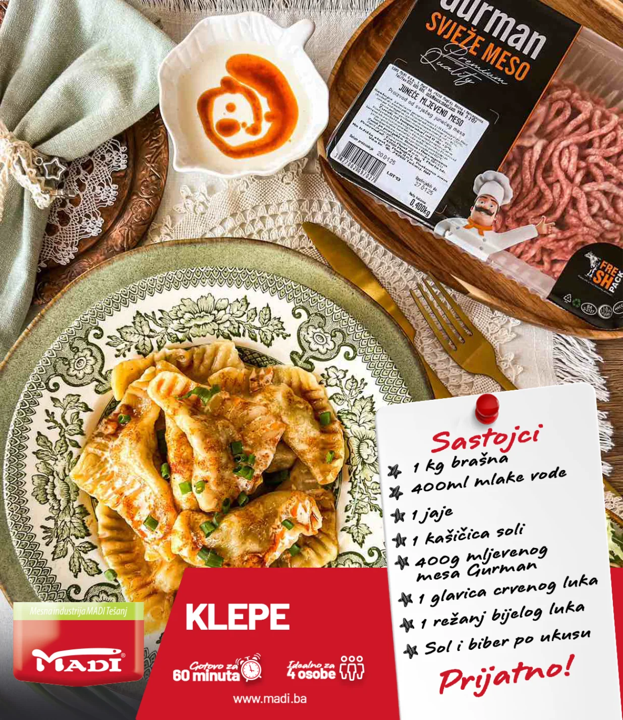 Madi recept: Klepe//