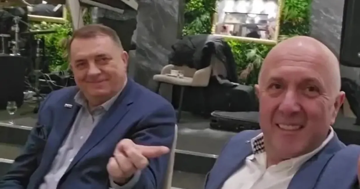 Gordan Pavlović i Milorad Dodik/