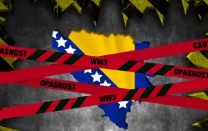 Kolumna Gojka Berića: Bosna i Hercegovina u trećem svjetskom ratu/Ilustracija/Benjamin Krnić