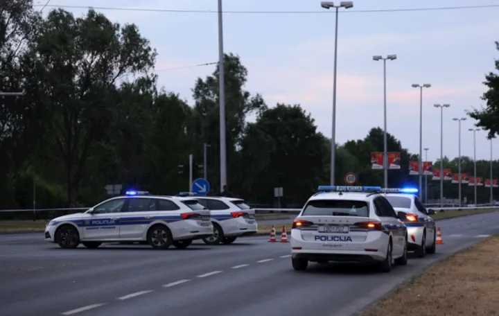 Ubistvo u Zagrebu, policija na mjestu događaja, MUP HR, hrvatska policija, policijska traka, uviđaj, policijski automobili/Index.hr
