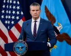 U.S. Secretary of Defense Pete Hegseth holds a briefing amid the U.S.-Israeli conflict with Iran, at the Pentagon in Washington, D.C., U.S., March 2, 2026. REUTERS/Elizabeth Frantz/Elizabeth Frantz