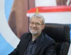 FILE PHOTO: Ali Larijani, former chairman of the parliament of Iran, reacts as he registers as a candidate for the presidential election at the Interior Ministry, in Tehran, Iran May 31, 2024. Majid Asgaripour/WANA (West Asia News Agency) via REUTERS ATTENTION EDITORS - THIS PICTURE WAS PROVIDED BY A THIRD PARTY/File Photo/Majid Asgaripour