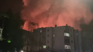 Veliki požar, Velika Kladuša, Saniteks/Radio Velika Kladuša