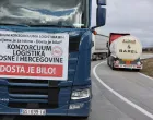 Konzorcijum Logistika BiH, prevoznici, kamiondžije, blokada, blokade, granični prelazi, granični terminali/Anadolija