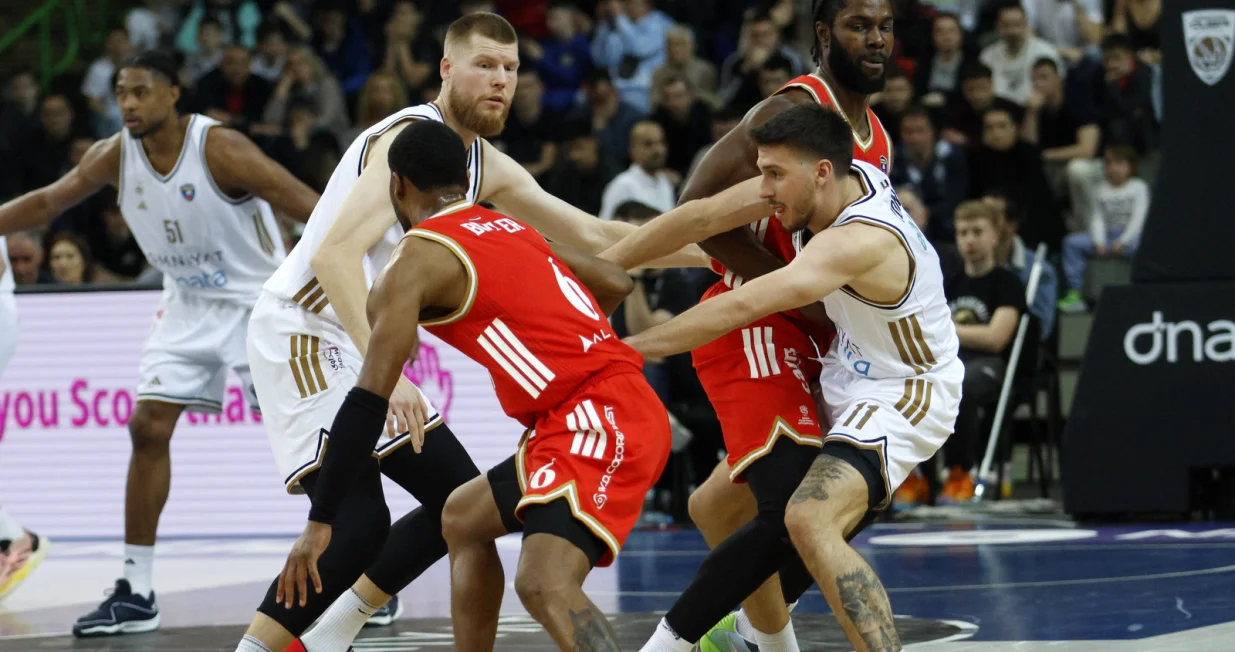 BC Dubai - KK Crvena zvezda - 15.03.2026. (FOTO: Sport1.ba - Sanel Konjhodžić)/Foto: 