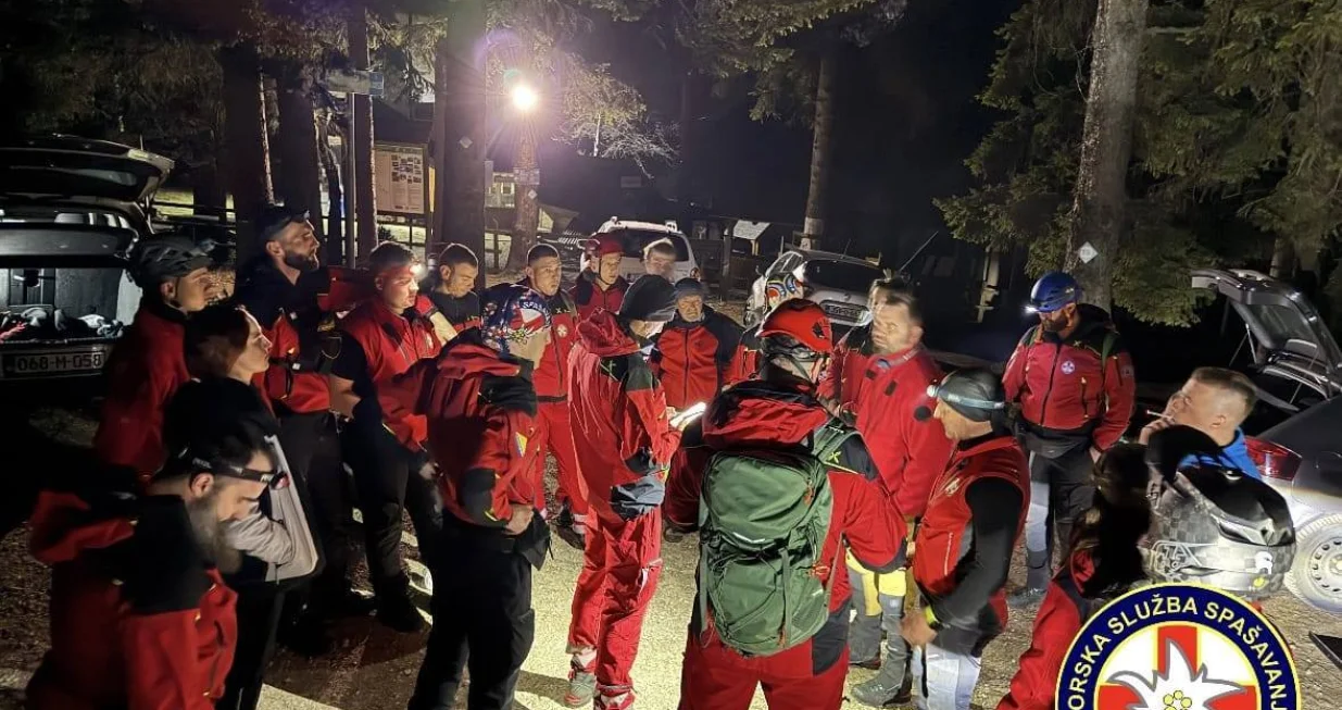 GSS Kantona Sarajevo, akcija spa&scaron;avanja Trebević/Gss Ks