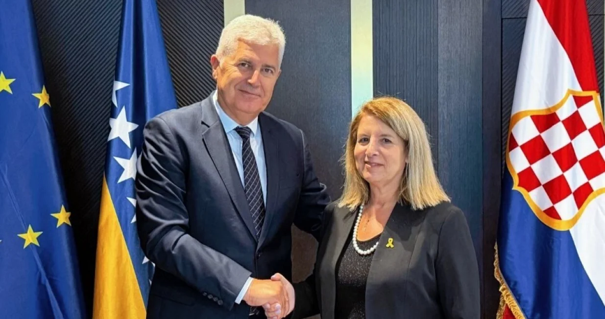 Dragan Čović i ambasadorica Izraela Galit Peleg/