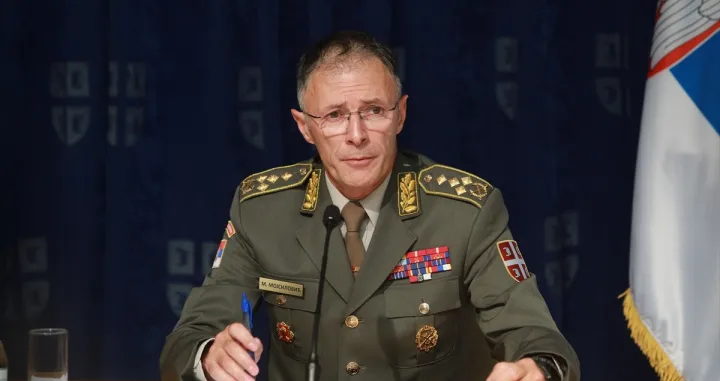 Načelnik General&scaron;taba Vojske Srbije Milan Mojsilović/ Anadolija/