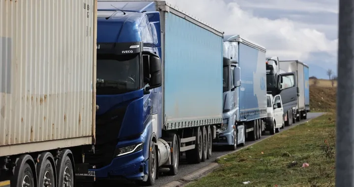 Konzorcijum Logistika BiH, prevoznici, kamiondžije, blokada, blokade, granični prelazi, granični terminali/Anadolija