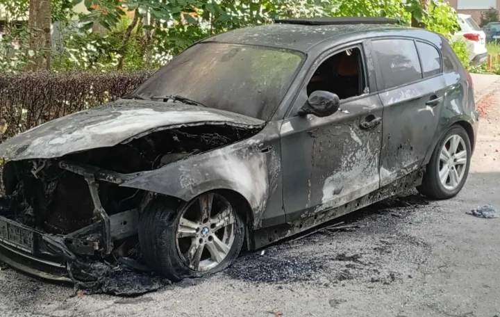 Uni&scaron;teno vozilo/Amir Papić/Oslobođenje/