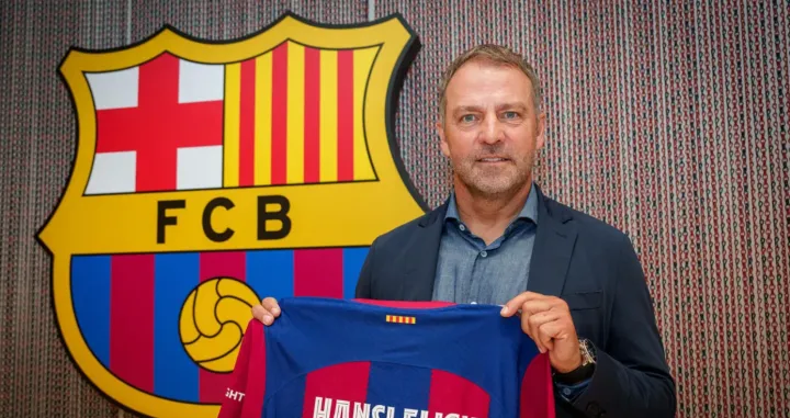 hansi flick barcelona/Foto: 