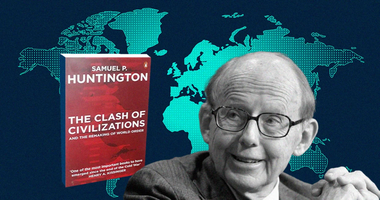Vizual za kolumnu, Samuel P. Huntington, sukob civilizacija/Benjamin Krnić