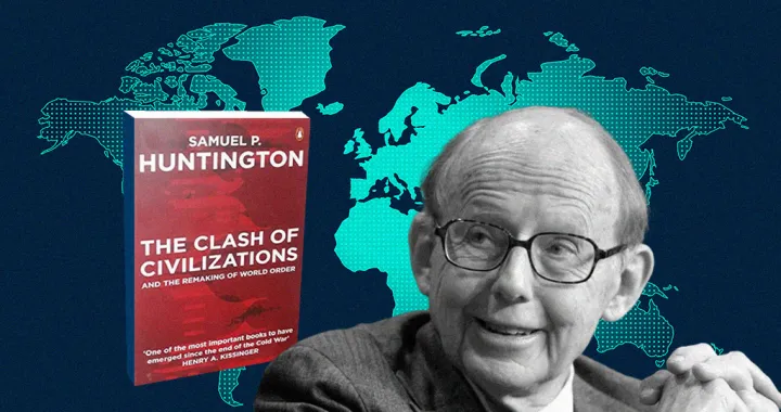 Vizual za kolumnu, Samuel P. Huntington, sukob civilizacija/Benjamin Krnić
