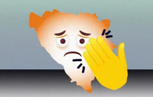 Vizual za kolumnu, diplomatski &scaron;amar/Benjamin Krnić