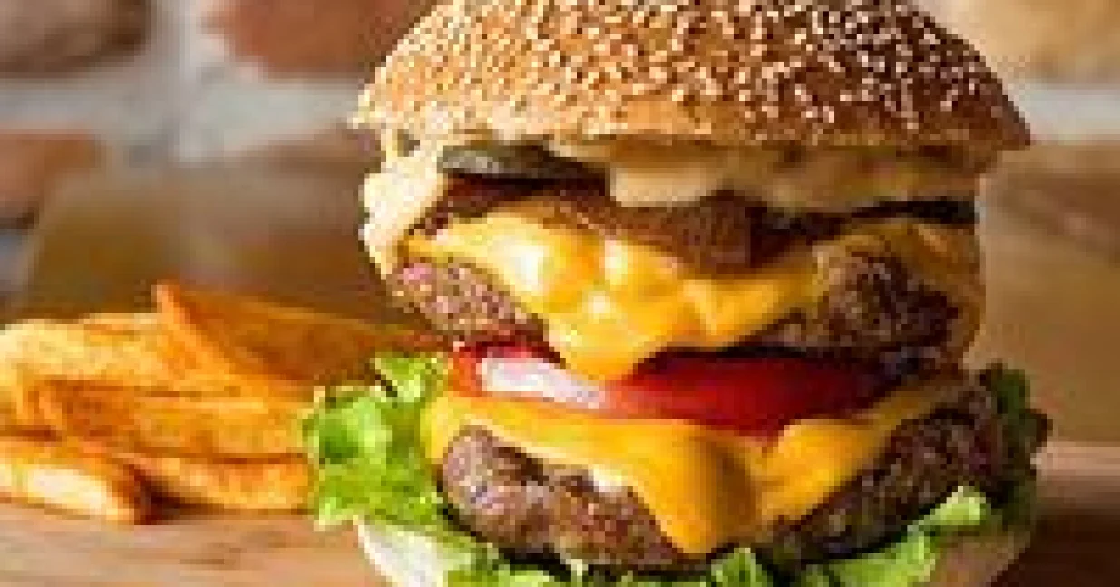 cheeseburger ilustracija/