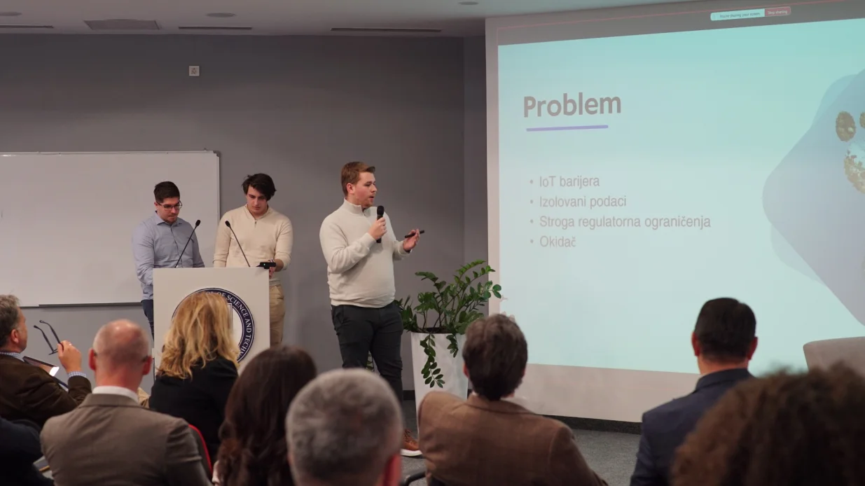 Zavr&scaron;na konferencija projekta Green Industry Innovation Accelerator (GIIA), održana je na Univerzitetu Sarajevo School of Science and Technology (SSST)/