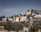 Jajce, pogled na stari dio grada/