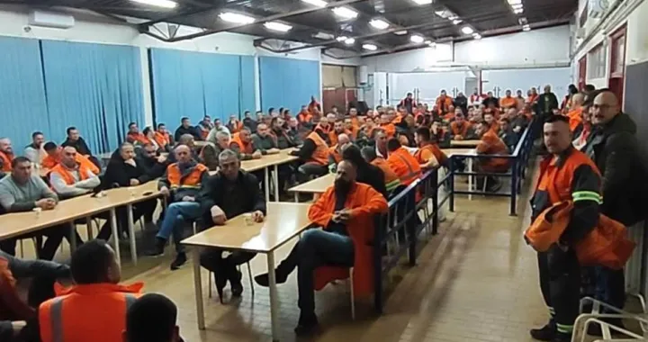 Radnici u &scaron;trajku glađu, ga&scaron;enje rudnika, Prijedor/