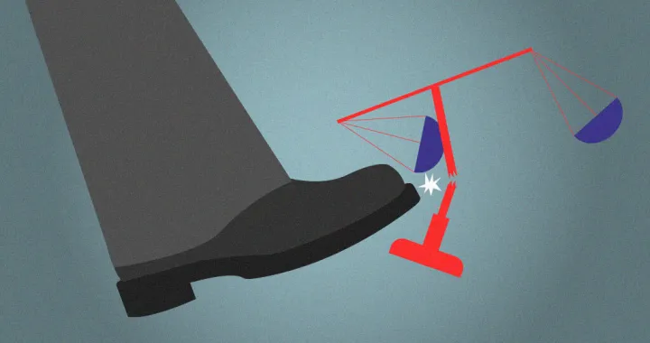 Kolumna Milana Blagojevića: Pravno upitni presedan/Ilustracija/Benjamin Krnić