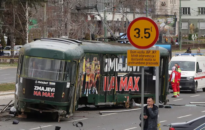 Te&scaron;ka tramvajska nesreća kod Zemaljskog muzeja./Senad Gubelić