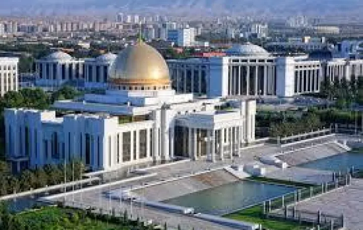 Turkmenistan ilustracija/