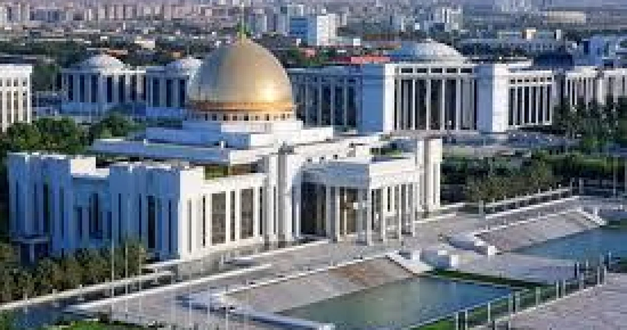 Turkmenistan ilustracija/