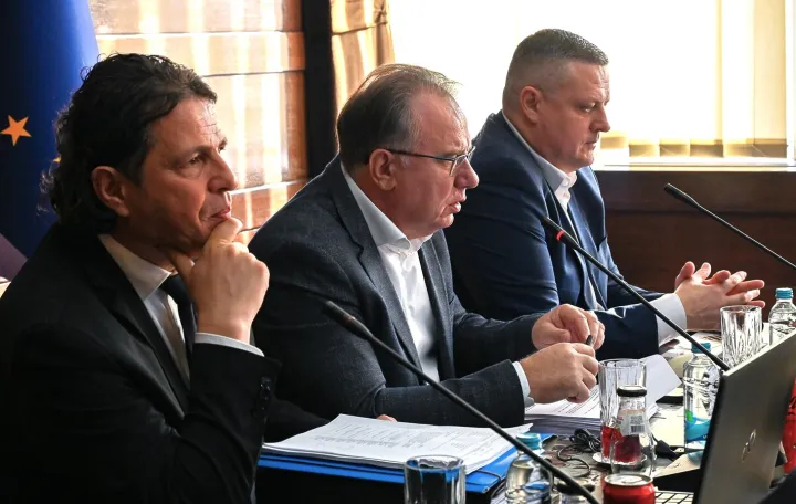 Sjednica Vlade FBiH: Toni Kraljević, Nermin Nik&scaron;ić, Vojin Mijatović//