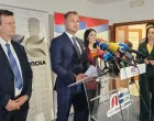 Blanu&scaron;a i Stanivuković nakon sastanka opozicionih stranaka u Banjaluci/