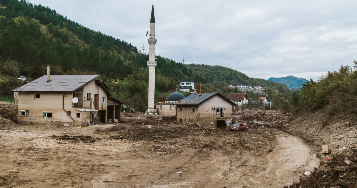 Razorne poplave u Donjoj Jablanici//