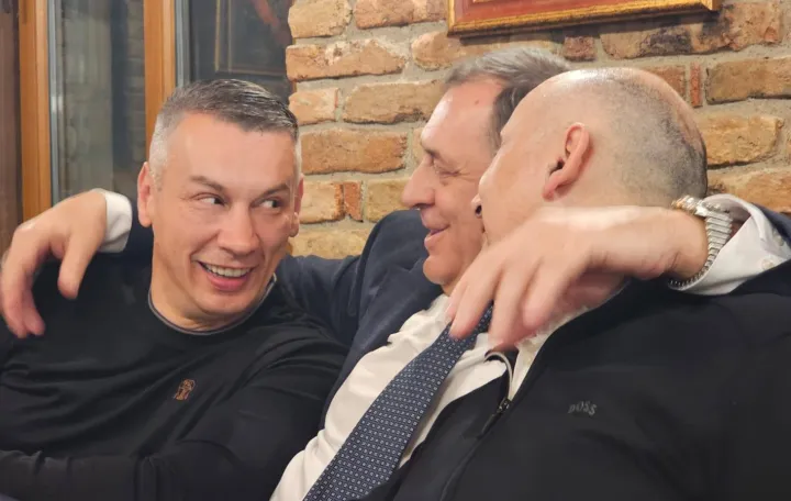 Nenad Ne&scaron;ić, Milorad Dodik i Darko Banjac/Facebook