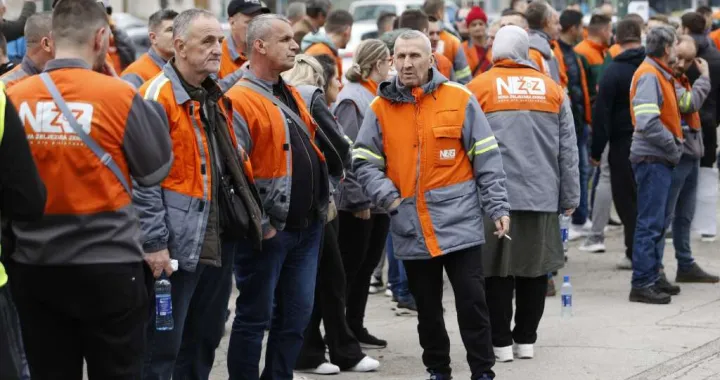 nova željezara protest/
