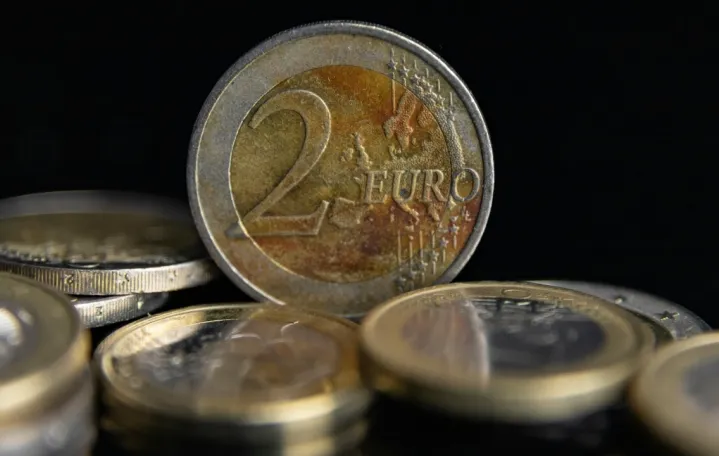 2 eura kovanica euro novac vrijednost/